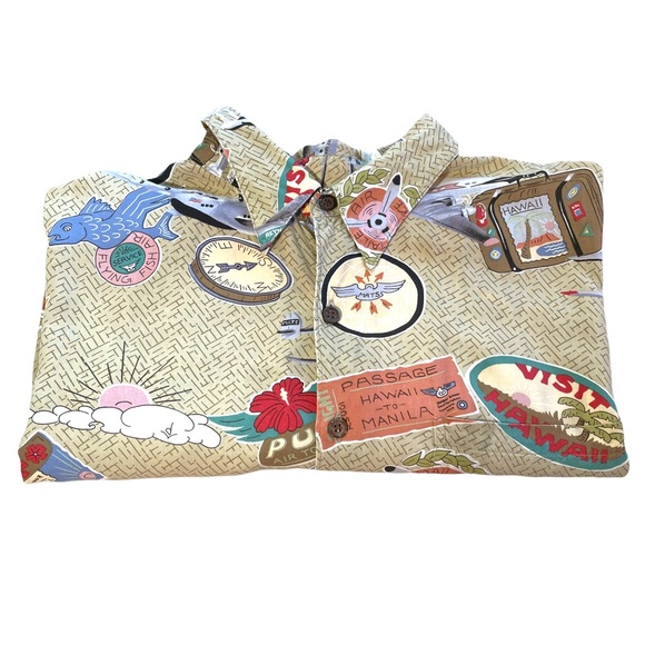 reyn spooner Other - Vintage Detrich Varez Collection by Reyn Spooner 100% Spun Rayon Aloha Shirt XL